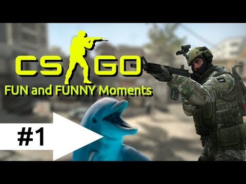 Dolphins and Clutches! - Funny/Troll Moments #1 (CS:GO)