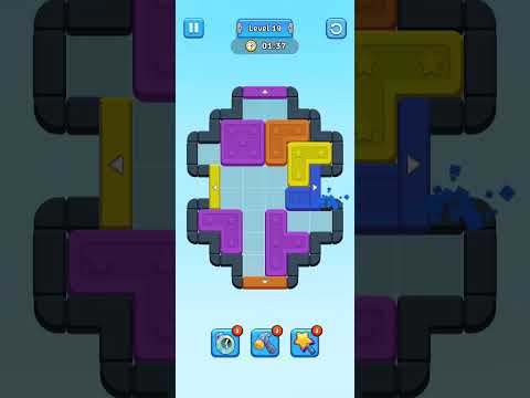 Block Out Level 19 – Dimaag Ka Explode! 🧠🔥 | Puzzle Ka Boss #shorts #viral #gameing # onlinegameing