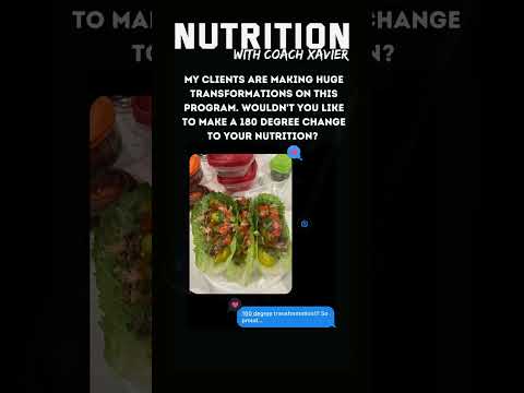 MY CLIENTS 180 DEGREE NUTRITION TRANSFORMATION FOR WEIGHT LOSS | NUTRITION WITH COACH XAVIER