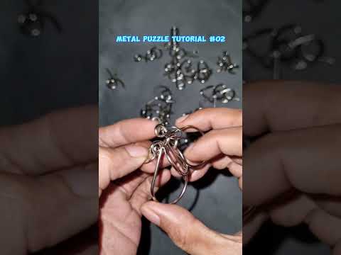 metal puzzle tutorial 02 #jigsaw #puzle #brainpuzzles #asahotak #art