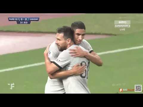 Messi JChanathip VS Messi !! รวมจังหวะ ชนาธิป Highlight Chanathip Frontale VS Paris Saint Germain