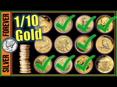 Stack the [BEST] 1/10 oz Gold Coin Collection