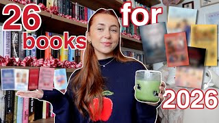 26 books i want to read in 2026! 📚 *bookmas day 10*