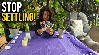 SETTLING FOR LESS THAN YOU WORTH, tarot reading