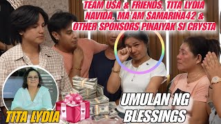 GRABE! CRYSTA PINAIYAK NG MGA SPONSORS! #micris @KalingapRabOfficial