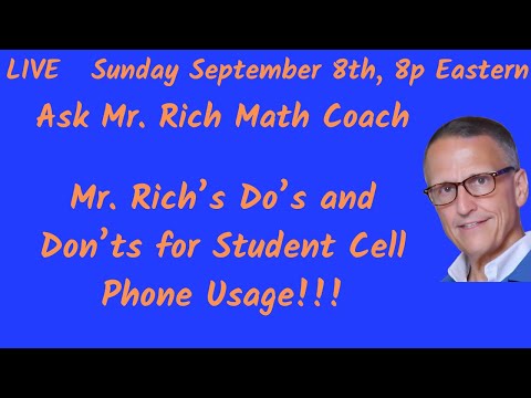 Mr. Rich Sunday Q&A:  Cell Phone Use Do's and Don'ts