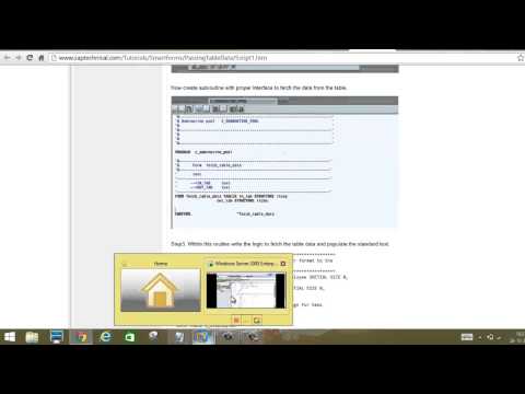 SAP Script - Part 6 - Day 28