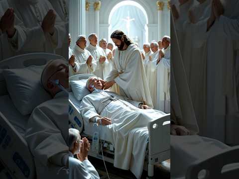 Jesus has welcomed Pope Francis into Heaven🙏🙏🙏#popeFrancis #jesus #god #amen #shorts #edit