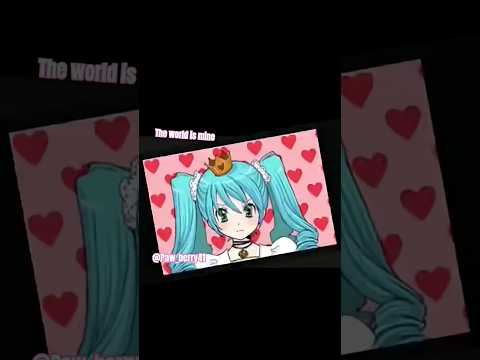 Voice alone world is mine[Part 2]#vocaloid#miku#music#dontflop#Paw_berry41#anime#japanese