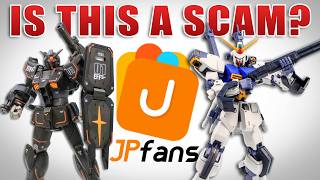 Is JPfans a scam? Gundam Base GM Sniper Custom, Gundam FSD & P-Bandai D Gundam First REVIEW