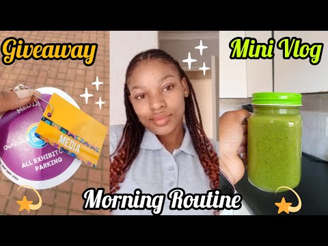 MINI VLOG - Slow Morning Routine ||Announcement || Randshow Tickets Giveaway ...