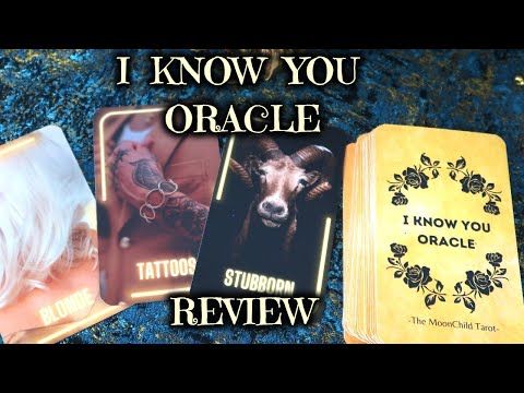 I Know You Oracle🌙 Deck Review 🌕 The Moonchild Tarot 🌙 Flip Through