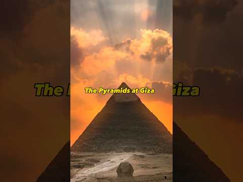THE PYRAMIDS OF GIZA - what you NEED to know - #sevenwonders #ancient #history #egypt #pyramids
