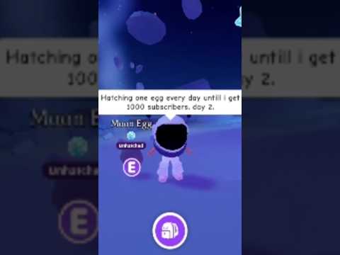 Hatching 1 egg every day until I get 1000 subscribers. Day 2. #hatchingeggs #robloxadoptme #roblox