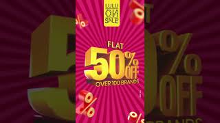 MALABAR'S BIGGEST SALE is back – LuLu ON SALE | LuLu Mall Kozhikode