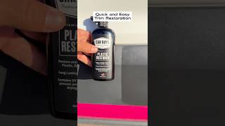 Quick and easy trim restoration