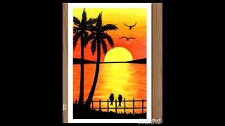 soft pastel Drawing : tutorial #shorts #shortsviral