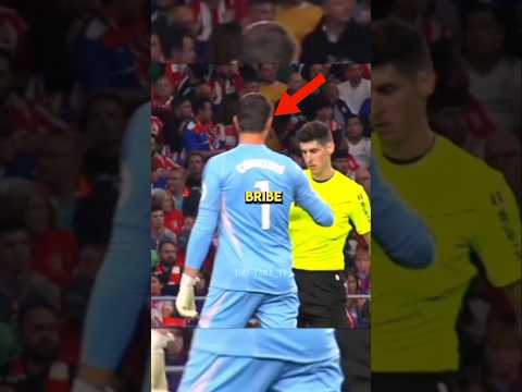 Did Courtois Bribe This Ref? 🤔 #capcut #capcutinterest