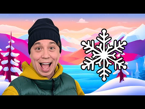 Snowflake Song for Kids! | Learn Body Parts | Mr. Evan V
