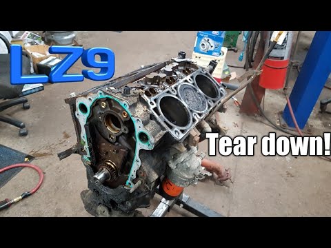 3900 v6 top end and camshaft removal