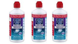 Clear Care Plus Cleaning Solution with Lens Case, Twin Pack, Multi, 12 Oz, Pack of 2
