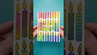 Make An EASY DIY Birthday Card With Me!🥳 ASMR Crafting #asmr #craft #diy