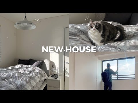 MOVING VLOG // *new new loft apatment, move-in day, decorating the house  Part.1 !