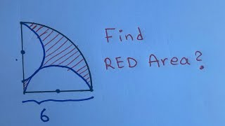 Math Challenge! Can You Find Red Area?