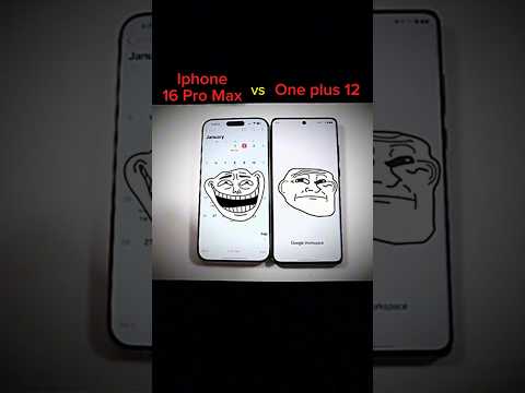 IPhone 16 Pro Max vs OnePlus 12 – Speed, Battery & Performance Test | Which One Wins? #comparison
