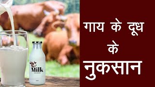 गाय के दूध पीने के नुकसान - side effects of cow milk