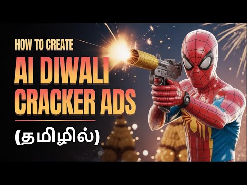 How to Create Ai Diwali Crackers Ads in Tamil | veo3 tutorial tamil | how to create veo3 ads
