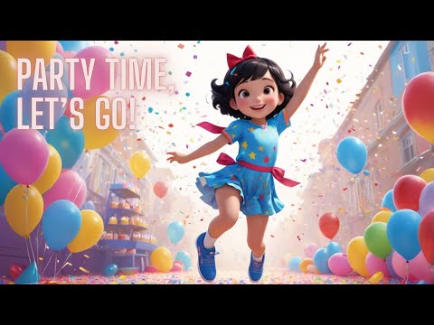 🎉 Party Time, Let’s Go! | Fun Kids Dance Song with Leo & Luna | 3D Cartoon for Children