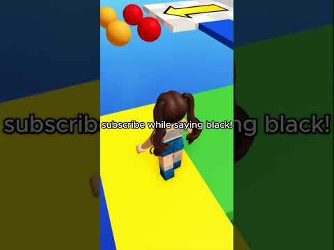 I'll Make YOU Say BLACK! 😎🥳 #roblox #youtubeshorts #fyp