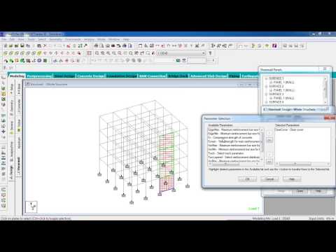 STAAD Pro Tutorials - Analysis & Design of RCC Shear Wall ( Day 22)