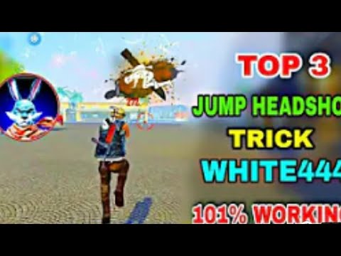 White444 Jump Headshot Trick Reveal | White444  Headshot Trick | White444 Jump Aimbot Trick | Hindi