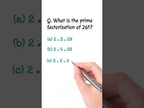 Prime Factorization Of 261
