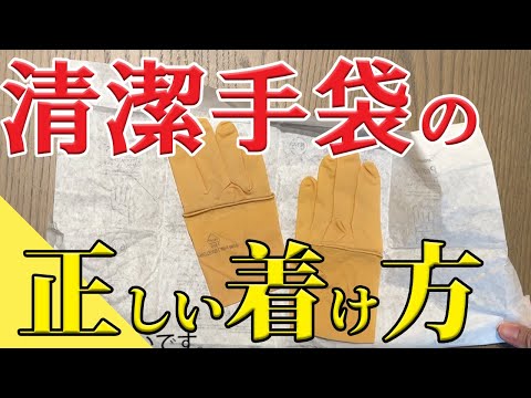【病棟で絶対使う】新人研修医/看護師/学生向け！清潔手袋着脱手順動画　＊最後に通し動画付き