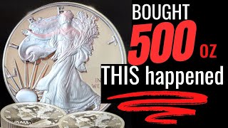 He bought American Silver Eagles MONSTER BOX , then this happened