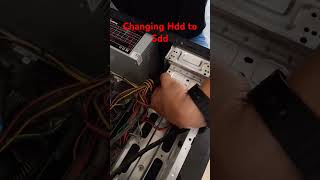 Tech work change HDD to SSD #shorts #upgrade