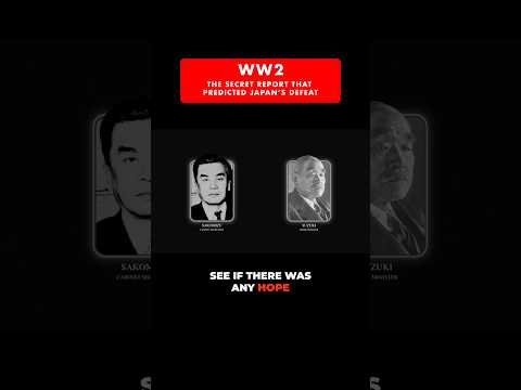 The Secret Report That Predicted Japans Defeat #ww2
