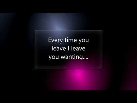 "Your Love" Karaoke (with Back up vocals) for John and Vanessa