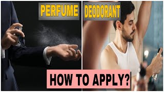 Perfume & Deodorant Difference! 
How to APPLY both? #shorts #perfume #Deodorants