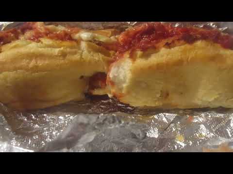 John Wildwood's Meatball Parm Sub #meatball #meatballs #parmesancheese #sub #johnwildwood