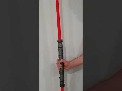 3d printed collapsible Darth maul lightsaber