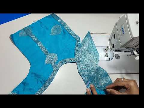 Back Neck Design For Blouse|| Blouse Cutting and Stitching