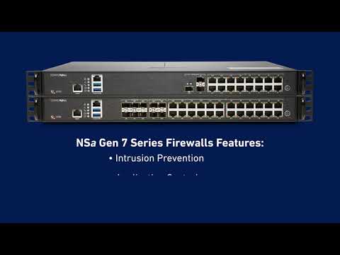 SonicWall NSa Gen 7 Series Firewalls