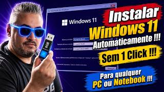 How to Install Windows 11 Automatically!!! Without Clicking a Single Click!!! Easy Silent Install...