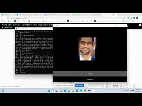 Face recognition app using Kivy & Tensorflow  #shorts #treding #shortvideo #youtubeshorts