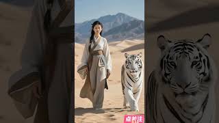 美少女的宠物 #beautiful #美女 #大熱門 #宠物 #ai