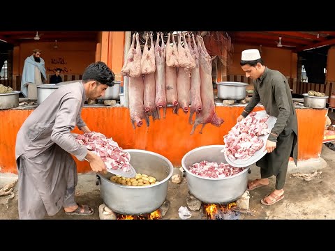 500KG Namkeen Rosh cooking | Dam pukht recipe | Most famous Rosh of Afghanistan